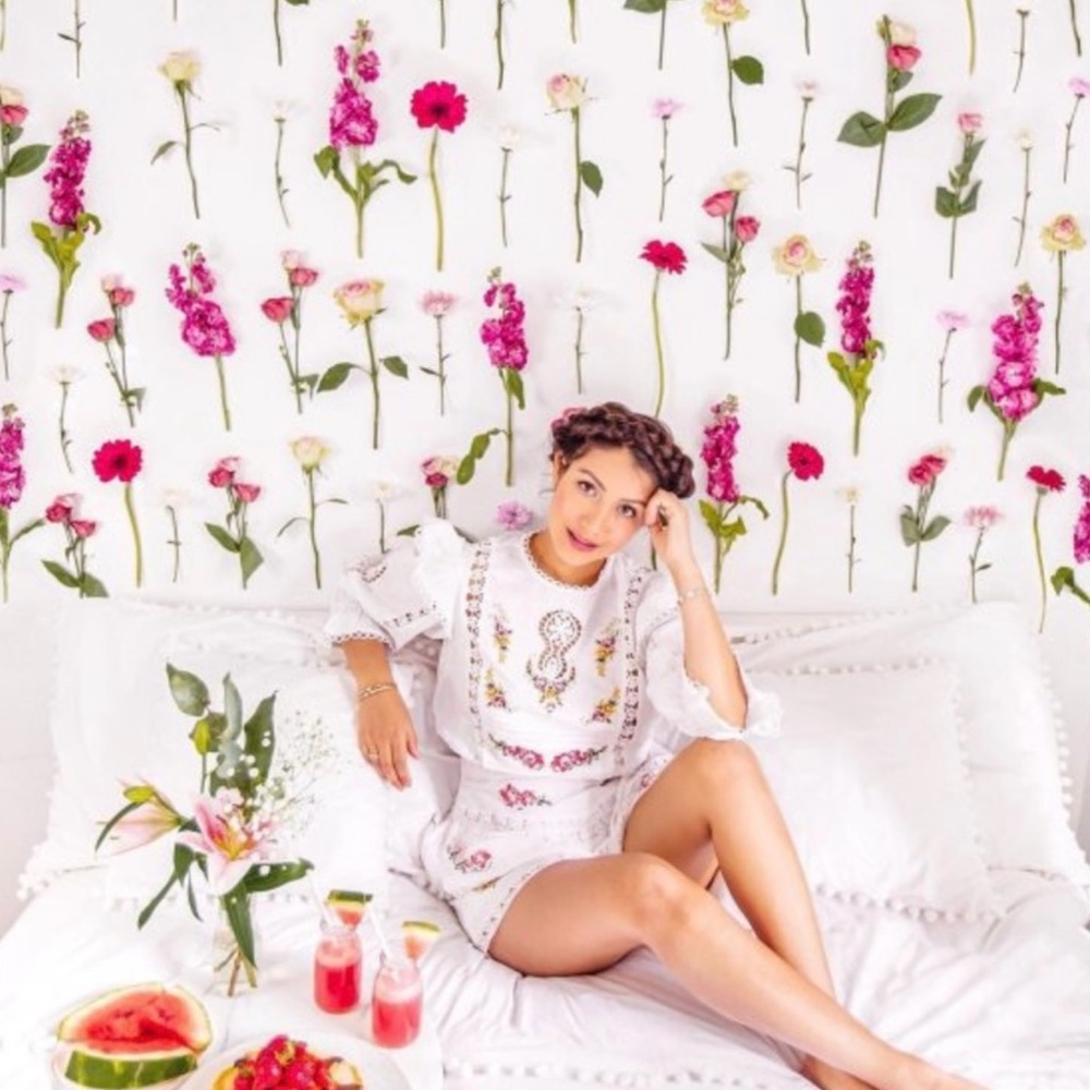 RIVER ISLAND | White Floral Embroidered Set - Picture 10 of 12